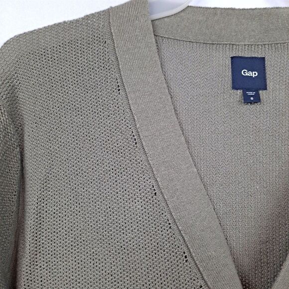 Gap Ladies Linen Cardigan NWOT - Picture 13 of 15